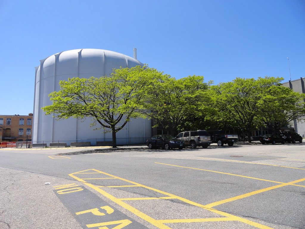 Inside a nuclear research facility
